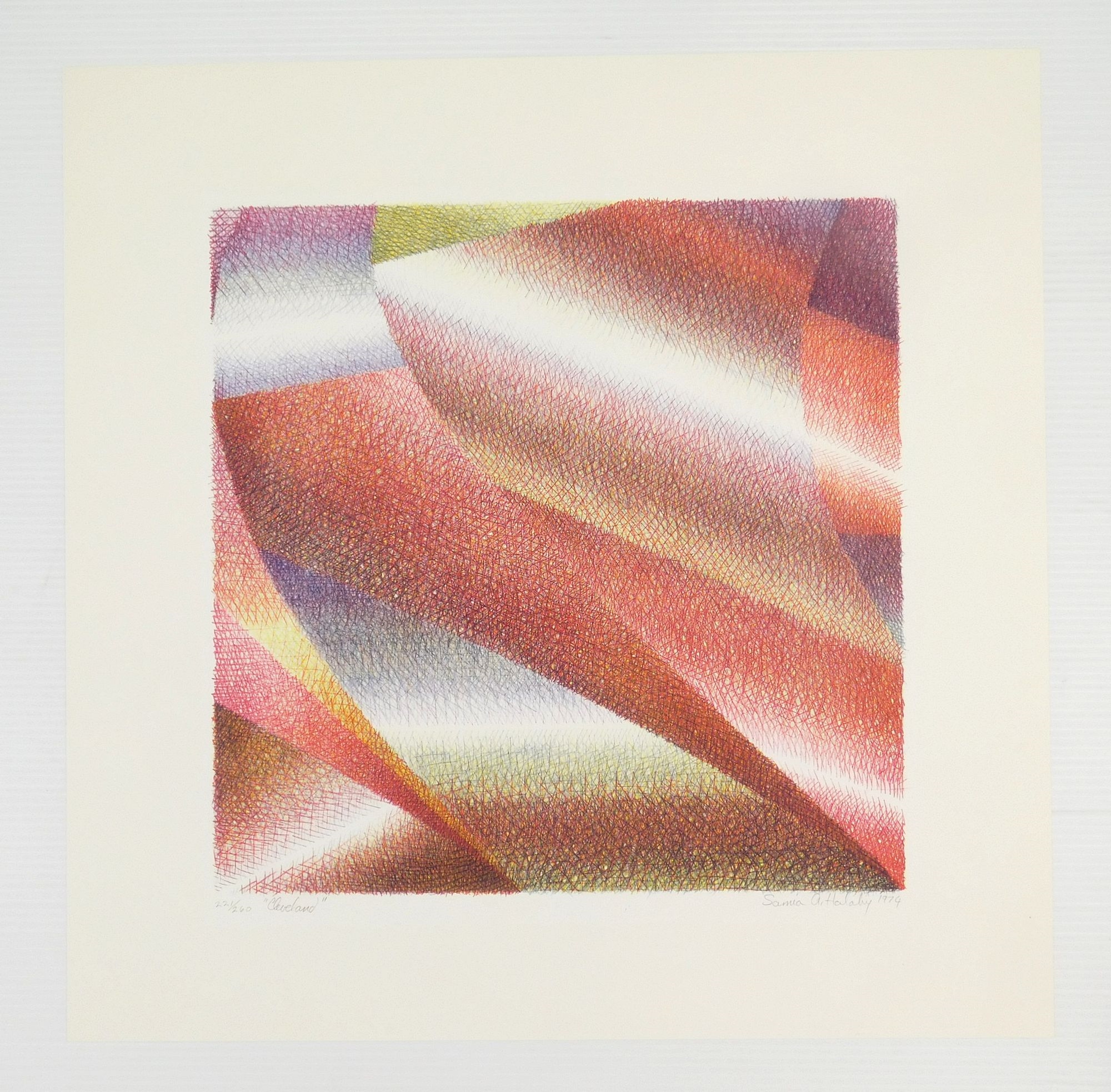 Samia A. Halaby | Cleveland (1974) | MutualArt