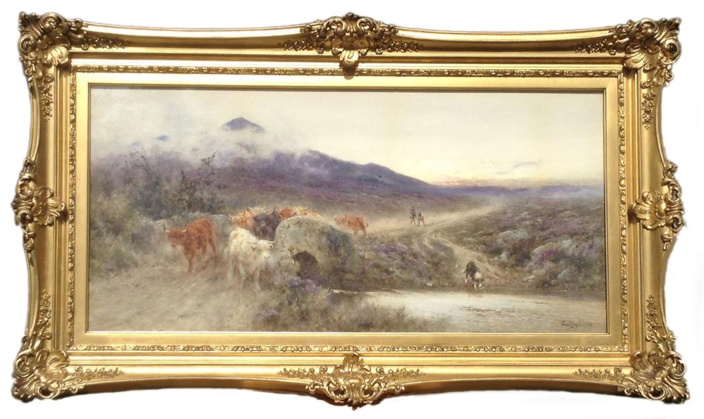 Artwork by Thomas James Lloyd, IN THE MIST, Made of WATERCOLOR ON PAPER