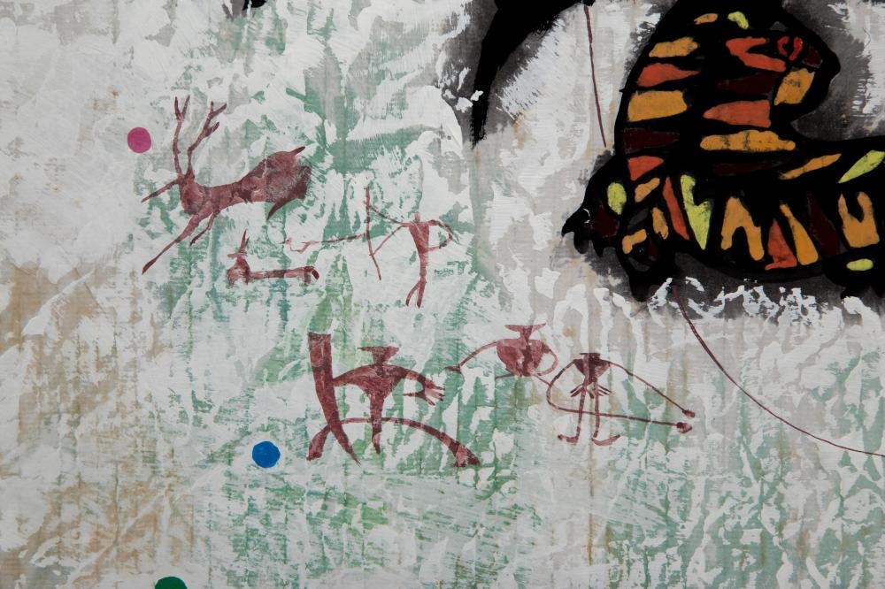 Li Zhongliang | CAVE PAINTING (1991) | MutualArt
