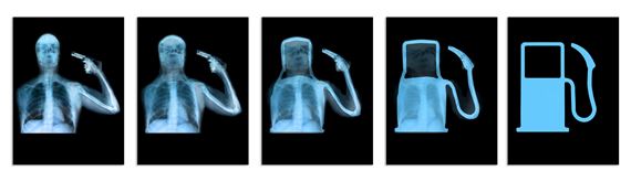 Evolution of Man by Ahmed Mater, Executed in 2010