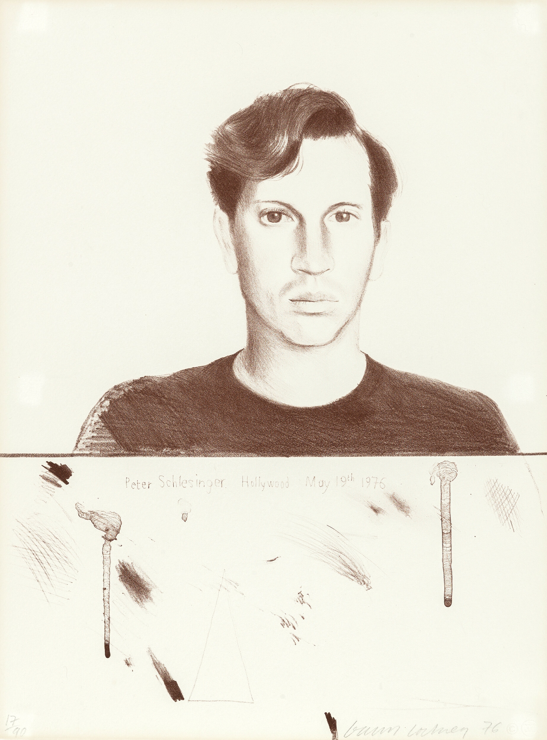 Peter Schlesinger (1976 - David Hockney