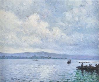 West Lake Misty Rain - Jin Shangyi