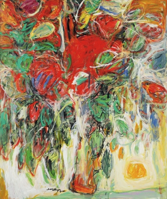 Artwork by Muzi, Ambilight, Made of oil painting on canvas