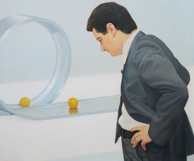 A difficult day by Liang Hao, 2018