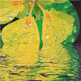 Kapuzinerkresse in Wasser spiegelnd 2011 - Philipp Birkmayer