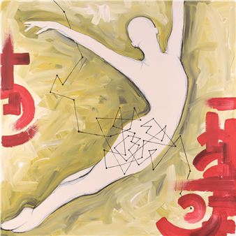 Weiblicher Akt, ohne Titel - Ferdinand Lenaritsch