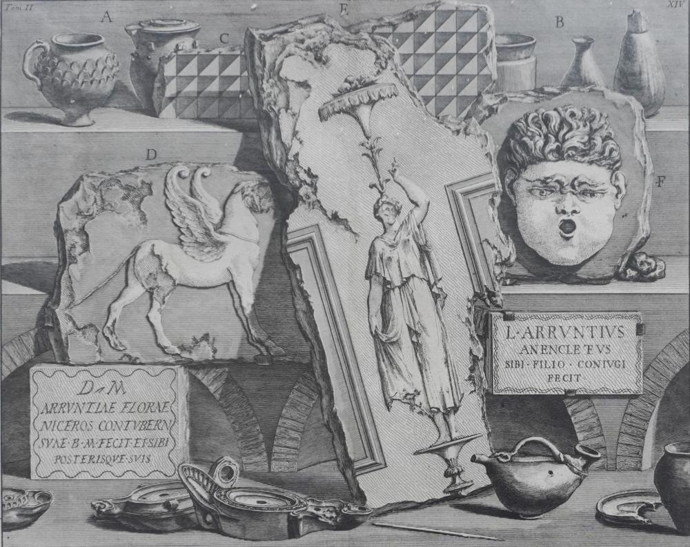 Iscrizioni e Frammenti delle Camere - Giovanni Battista Piranesi