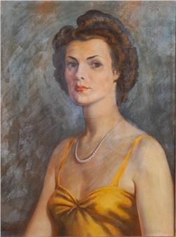 Portrait of Kathleen Robey - Clarence Francis Busch