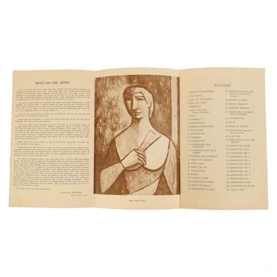 Roberto Pucci | Roberto Pucci 1902-1961 Cubist Portrait Painting ...