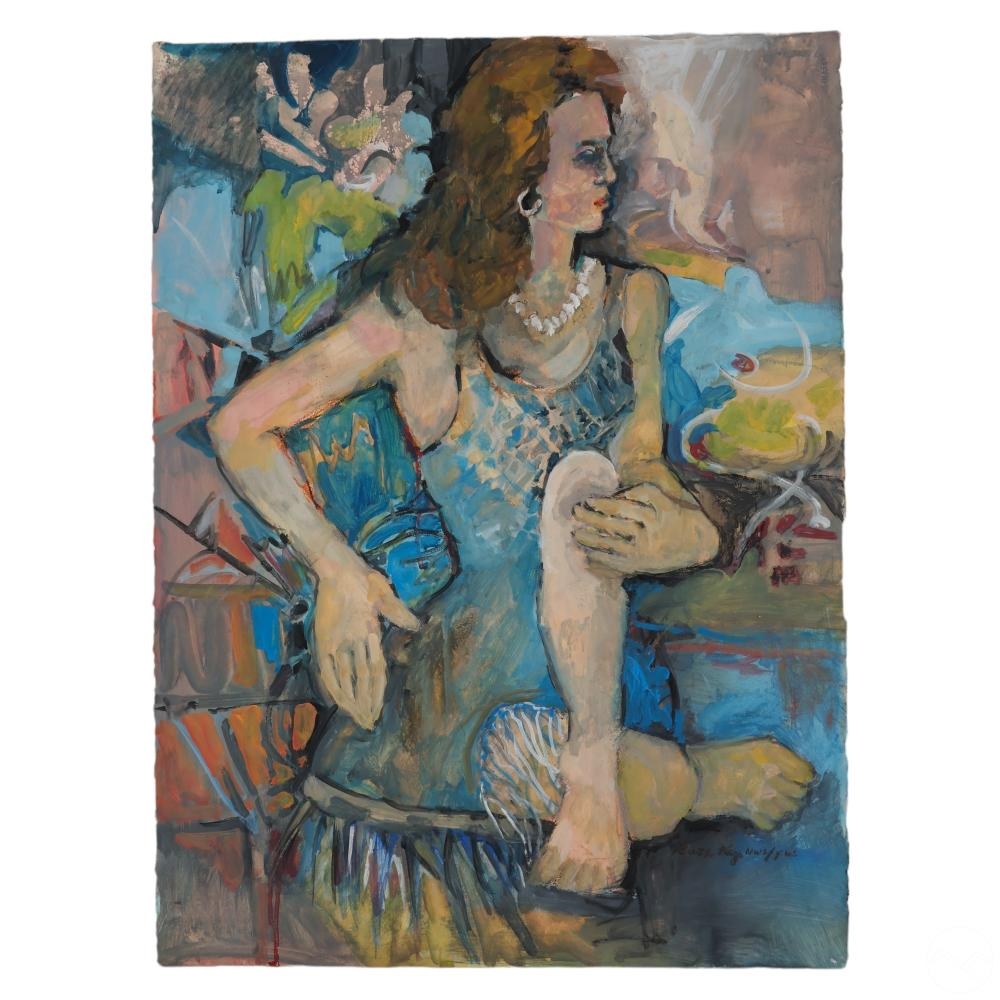 Ruth Karp | Ruth Karp 1925-2021 Watercolor Paintings 4pc. LOT | MutualArt