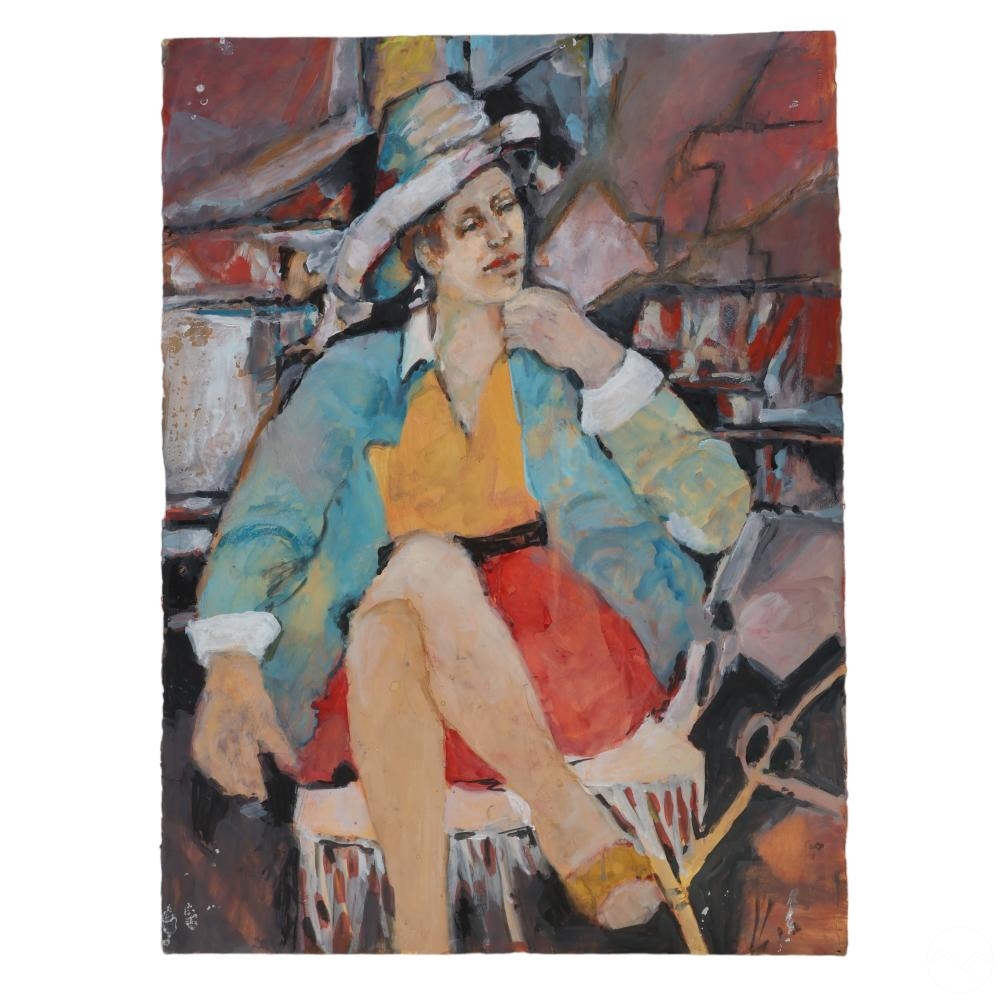 Ruth Karp | Ruth Karp 1925-2021 Watercolor Paintings 4pc. LOT | MutualArt