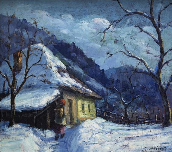 Winter Landscape by Sebestyén Shakirov