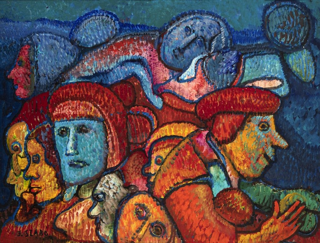 Artwork by Joseph Szabó, Morning Dream, Made of oil on wood