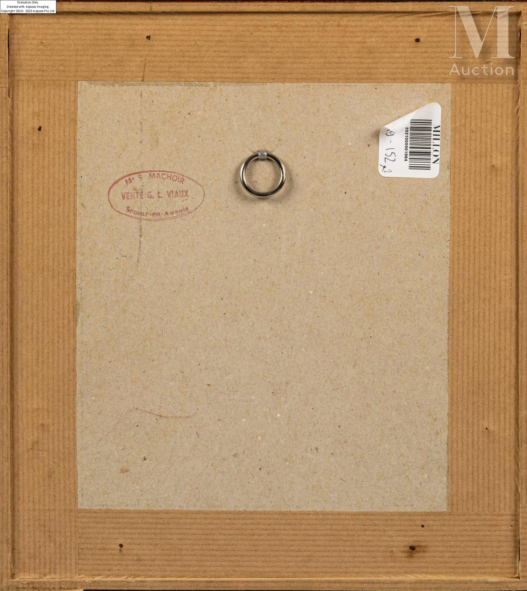 Artwork by Louis Gabriel Viaux, Louis-Gabriel VIAUX (Venizy 1862 - Auxerre 1943, Made of Watercolors