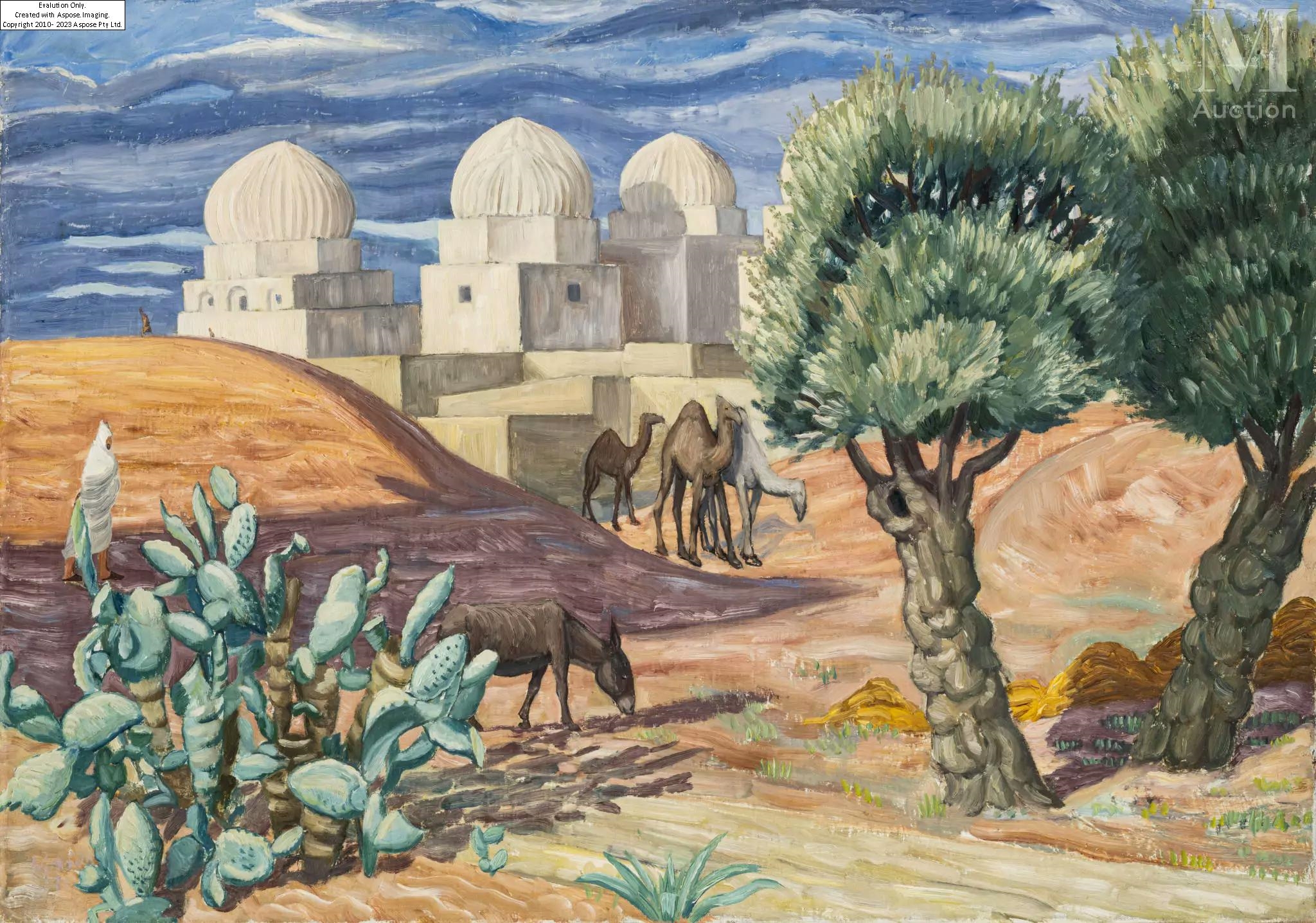 Artwork by Mats Mason, Mats MASON (Suède 1894 - 1983, Made of Oil on original canvas