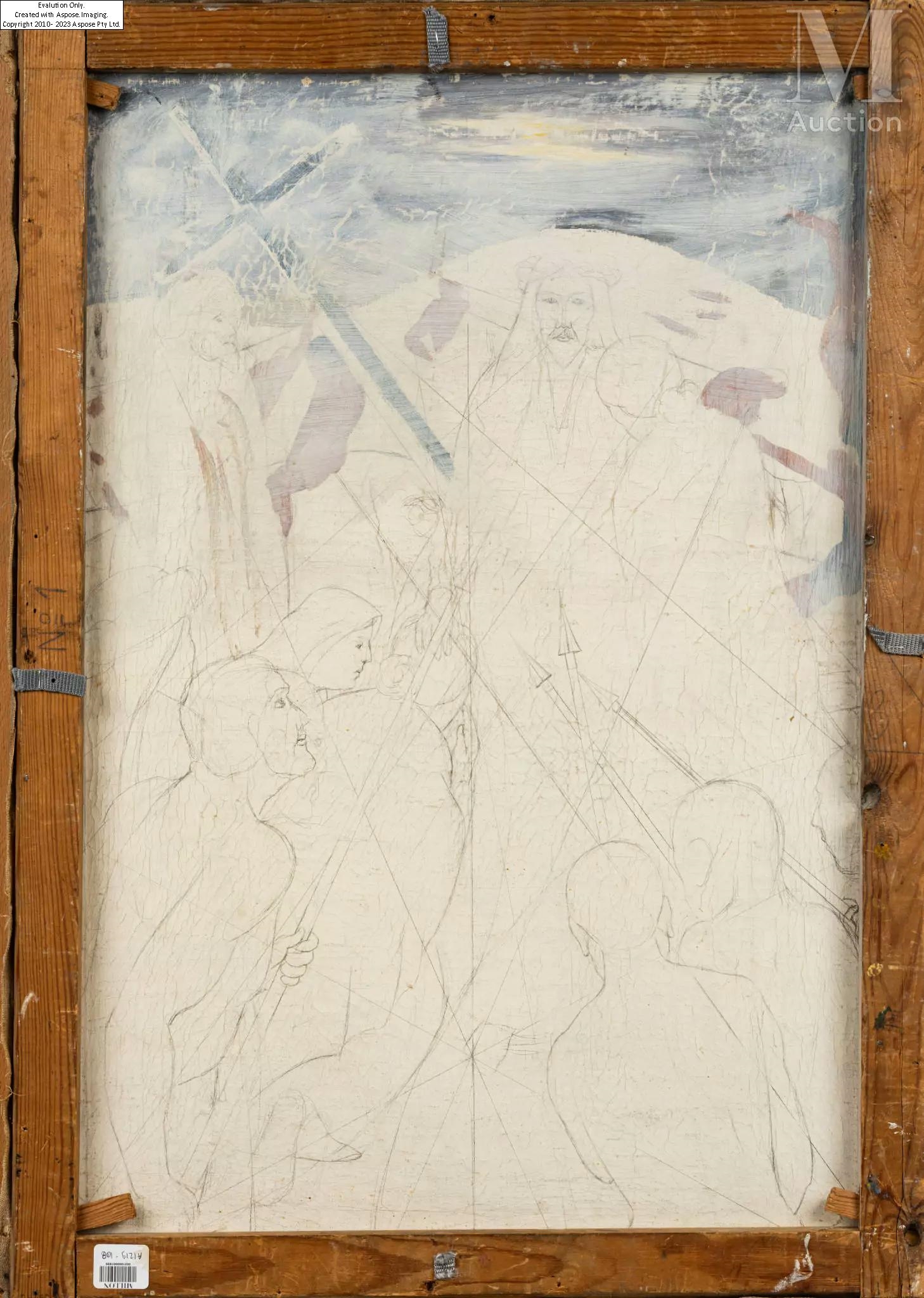 Artwork by Mats Mason, Mats MASON (Suède 1894 - 1983, Made of Oil on original canvas