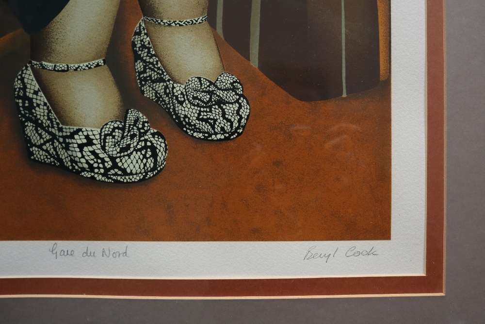Beryl Cook | Beryl Cook Gare du Nord A limited edition print No 23/300 ...
