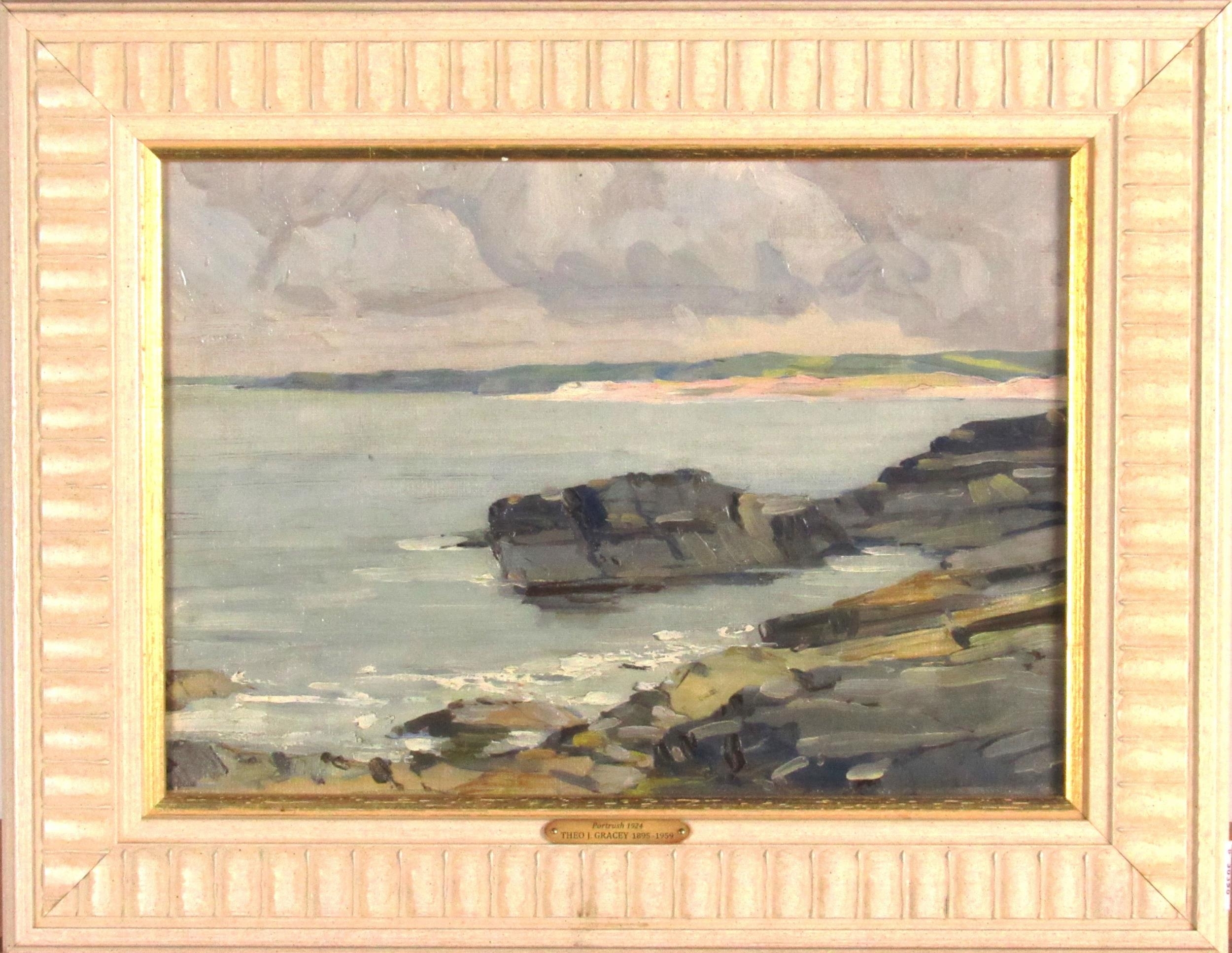 Artwork by Theodore James Gracey, Portrush