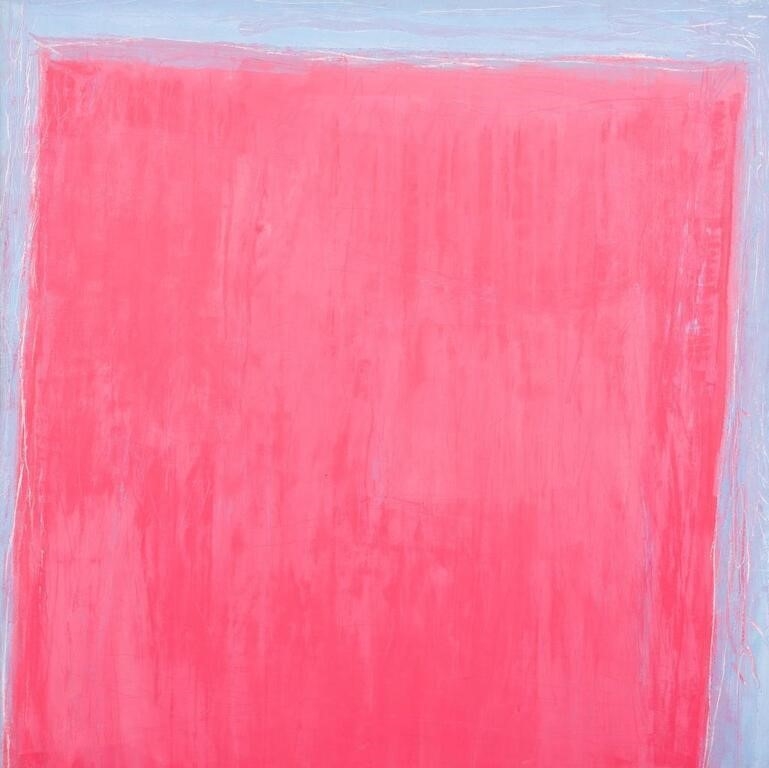 Capobianco "Red Wedge.." Color Field Oil on Canvas by Mark Rothko