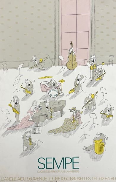 Jean-Jacques Sempé | Untitled (1975) | MutualArt