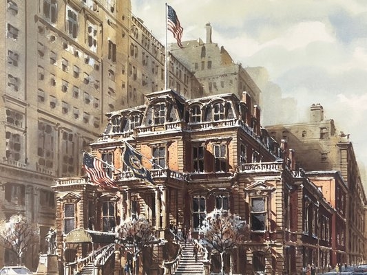 William Ressler | William Ressler Union League Lithograph | MutualArt