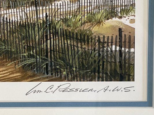 William Ressler | William Ressler Ocean City Lithograph | MutualArt