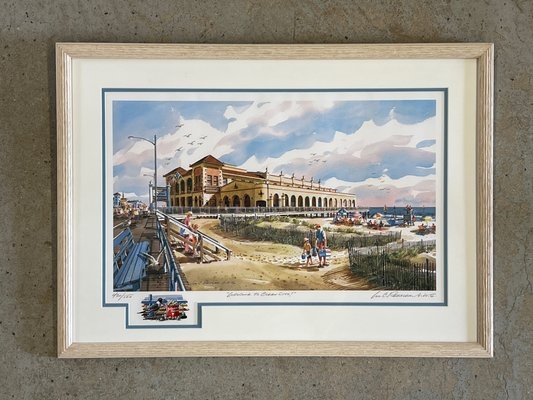 William Ressler | William Ressler Ocean City Lithograph | MutualArt