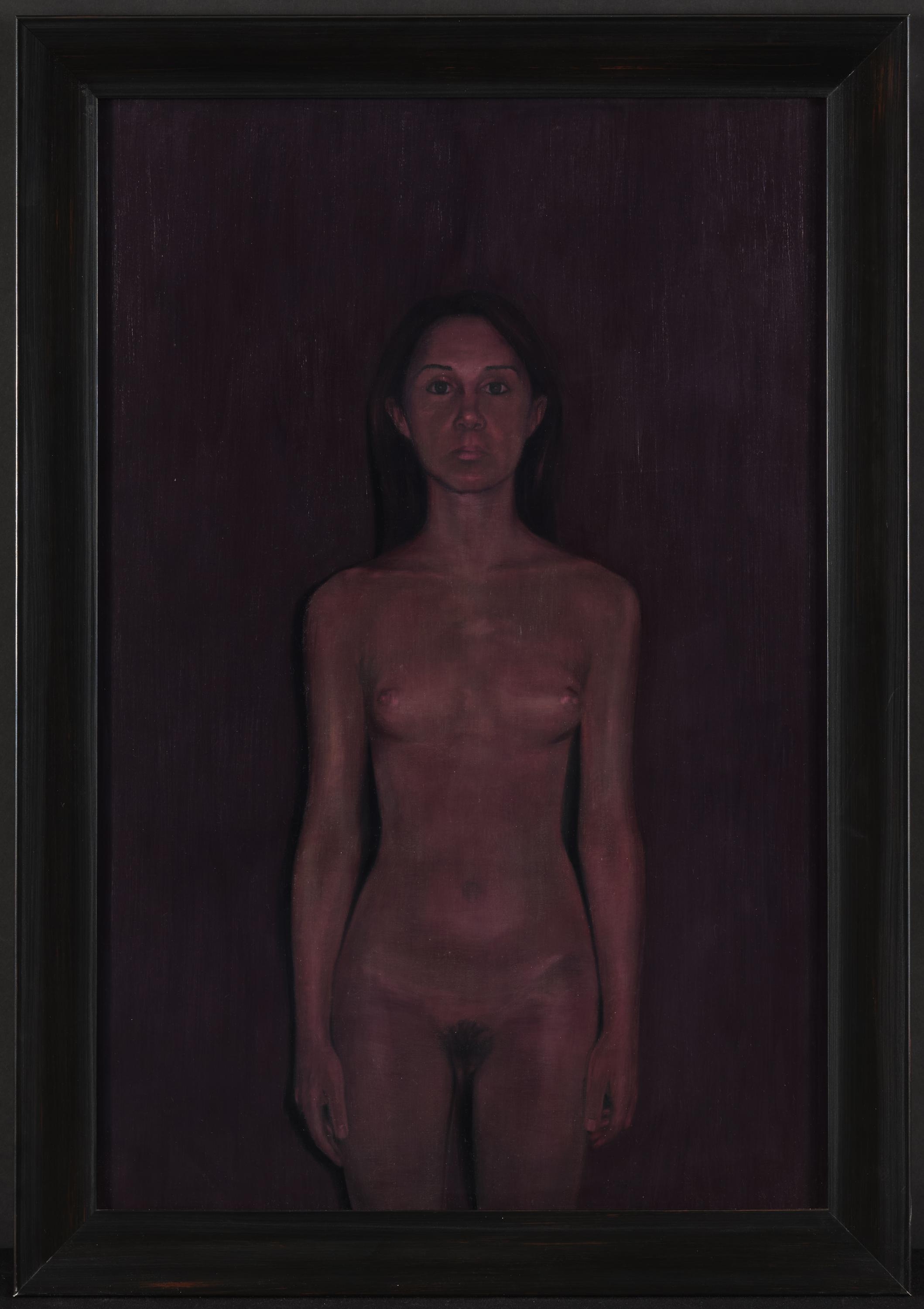 Artwork by Aris Kalaizis, Akt II, Made of Oil on wood