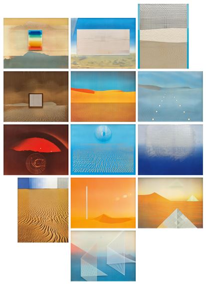 Sahara-Edition by Heinz Mack, 1972-1975