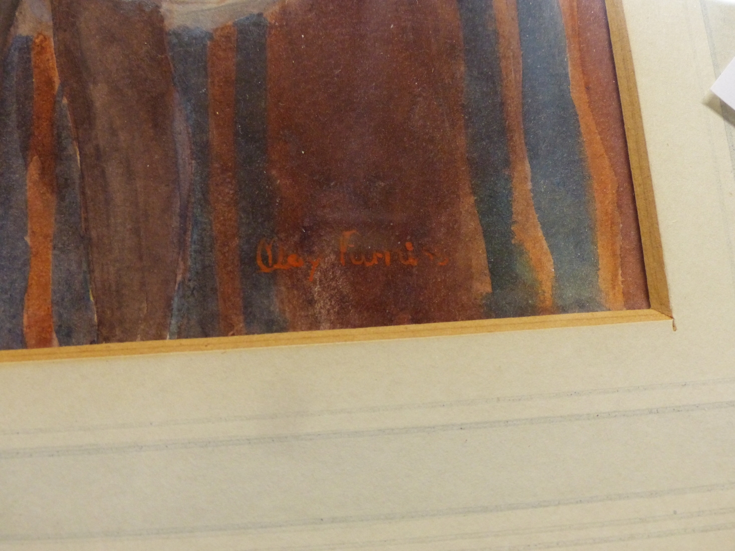 Artwork by May Furniss, MAY FURNISS (EXH. 1898-1940), YOUNG BOY WITH A PLATE OF ORANGES, SIGNED, WATERCOLOUR, 14.5 X 23CM, Made of WASH