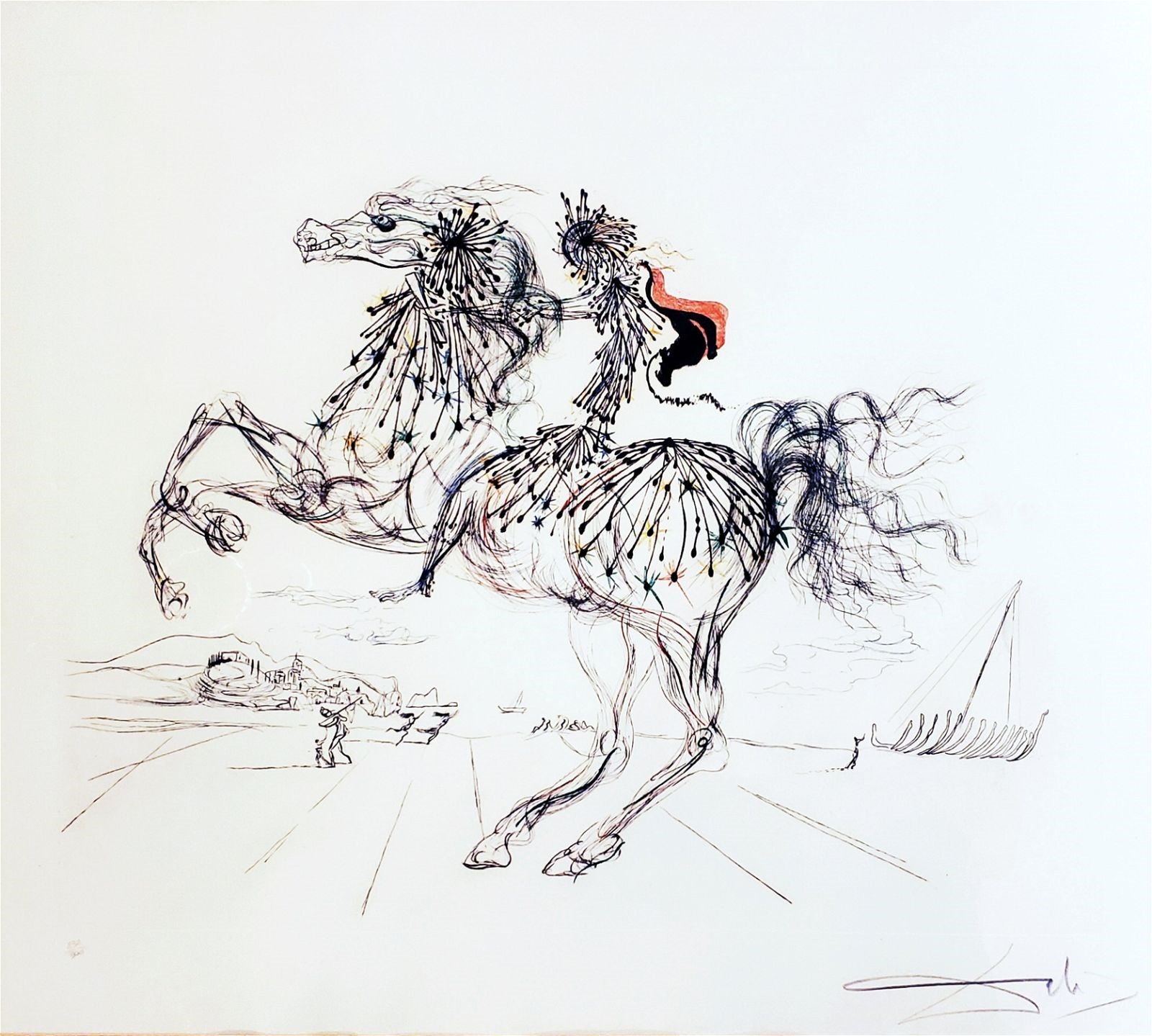 La Chevauchee (Foray) - Salvador Dalí