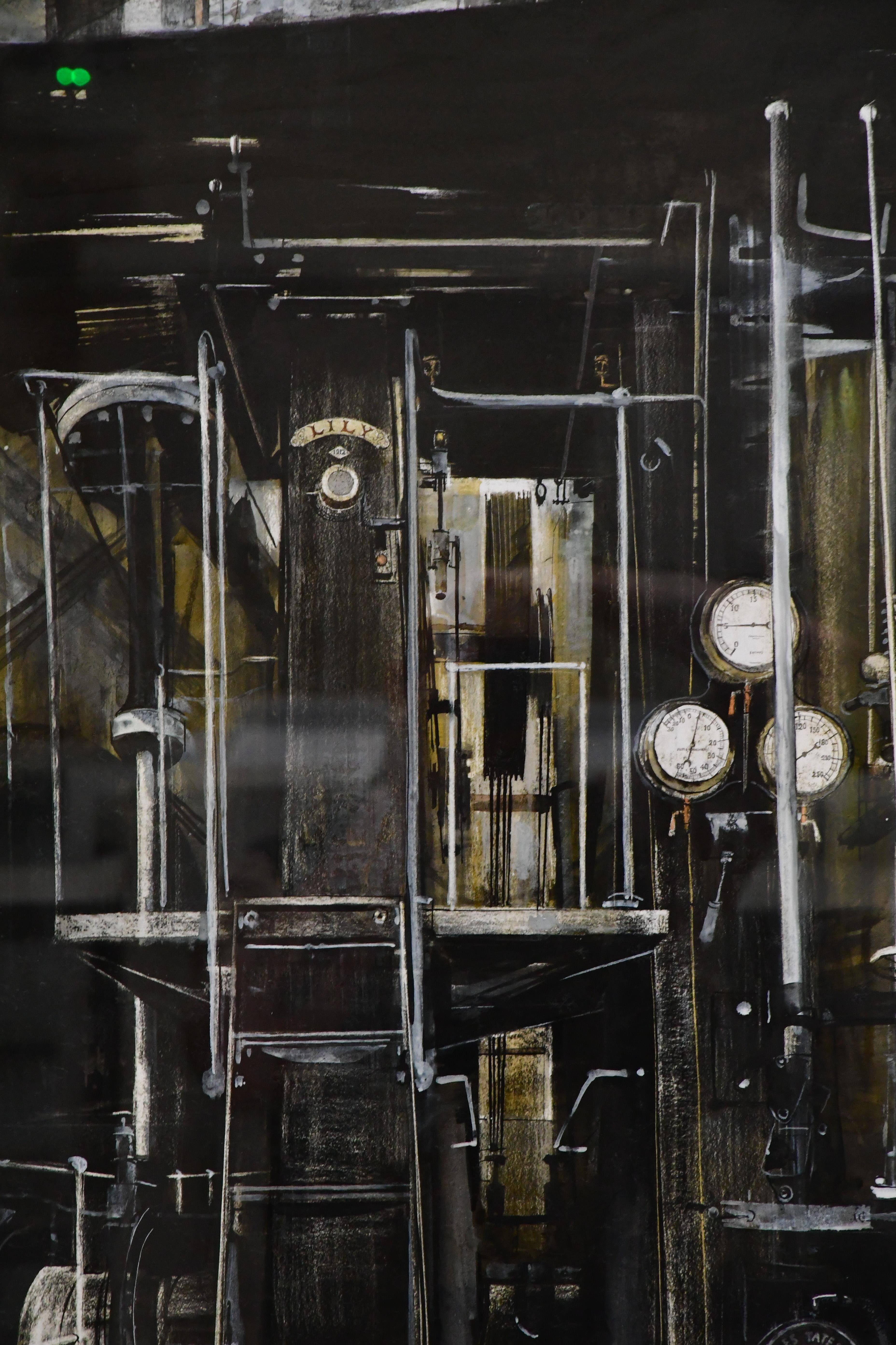 Artwork by Edna Lumb, Lily, Made of watercolour