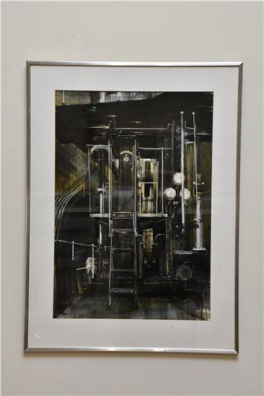 Lily by Edna Lumb, dated 1974