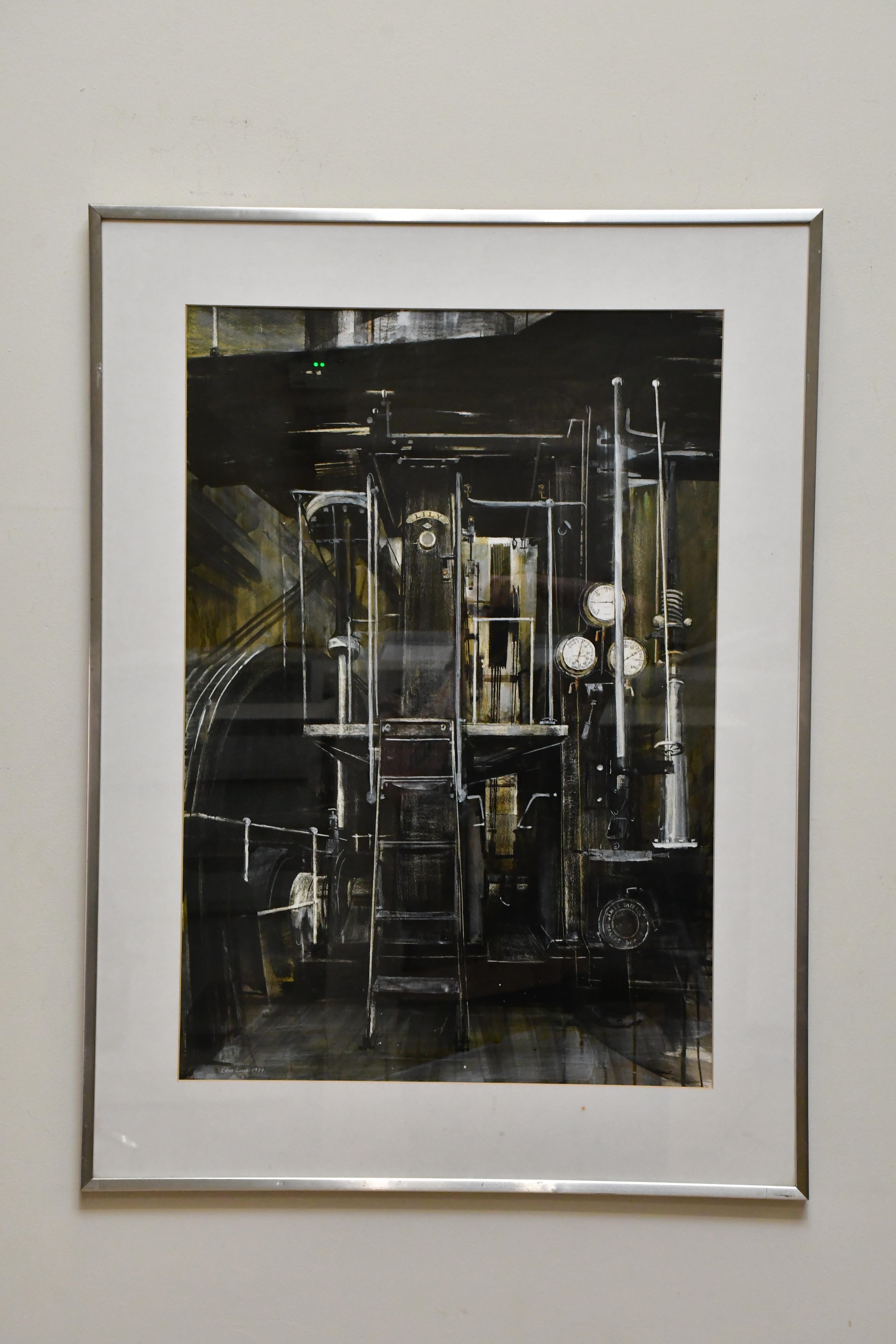 Artwork by Edna Lumb, Lily, Made of watercolour