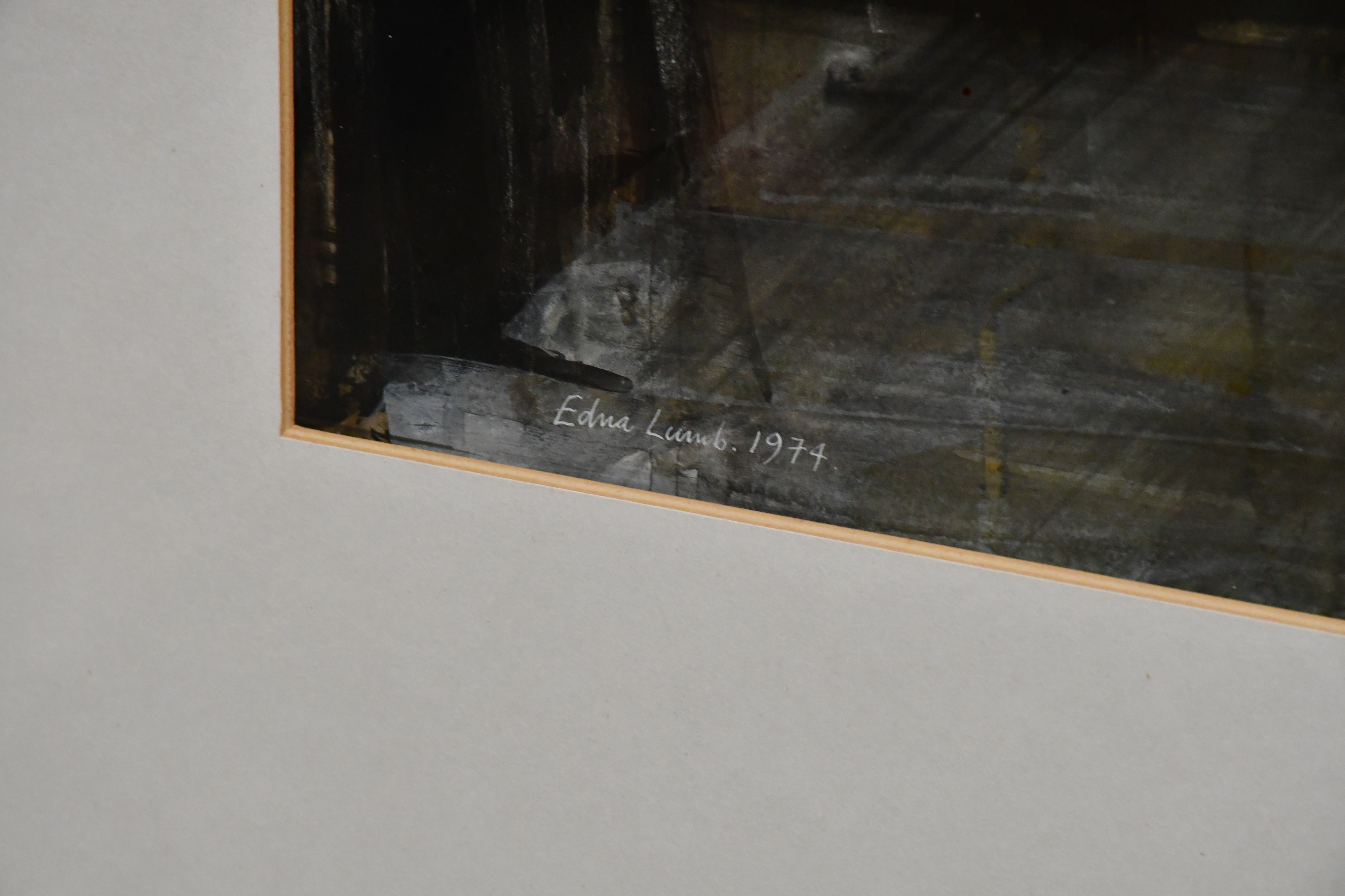 Artwork by Edna Lumb, Lily, Made of watercolour