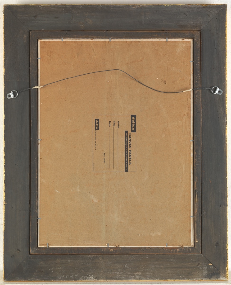 Artwork by Shirley Kessler, Abstract House, Made of Oil on canvasboard