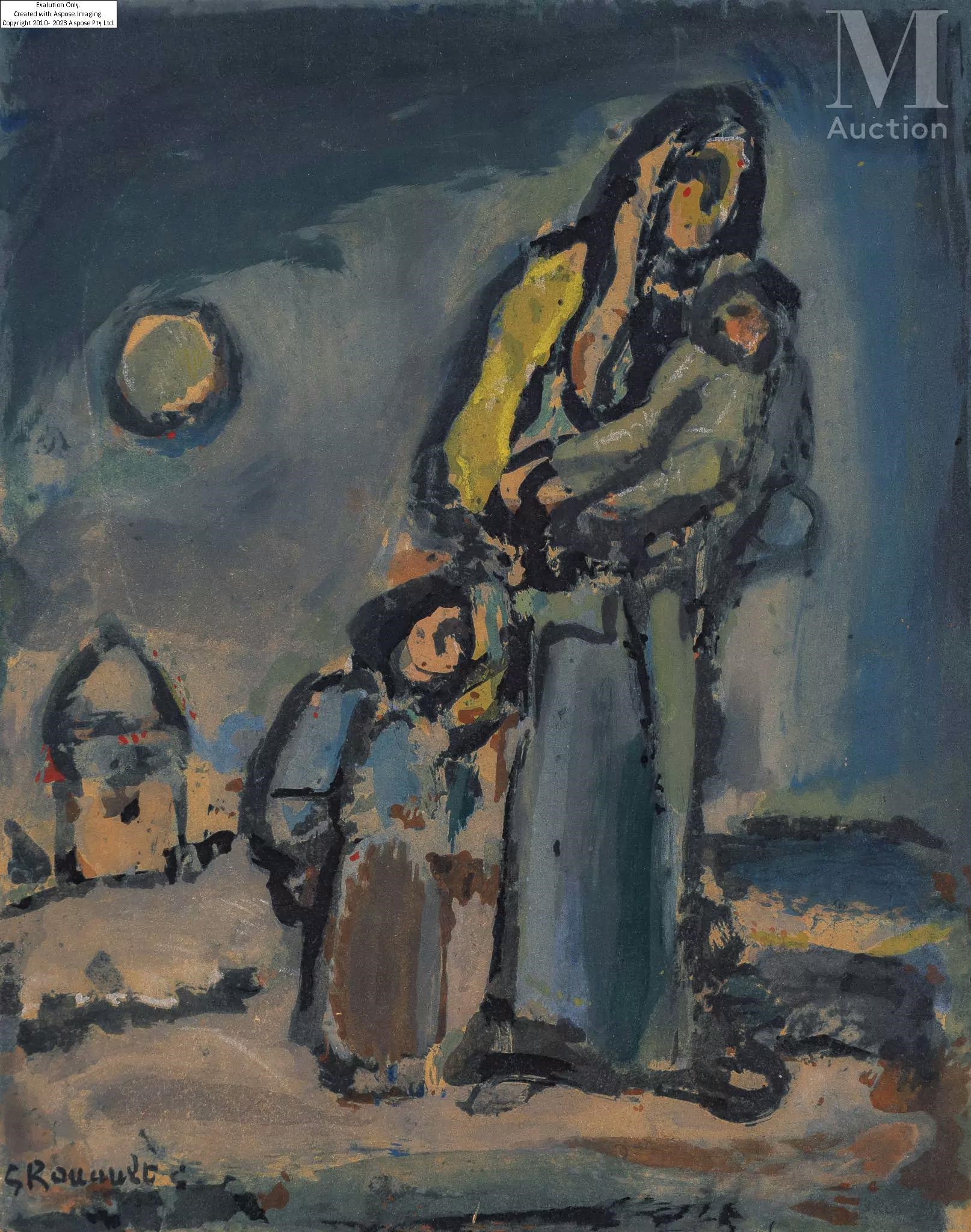 Georges Rouault | George ROUAULT (1871-1958 | MutualArt