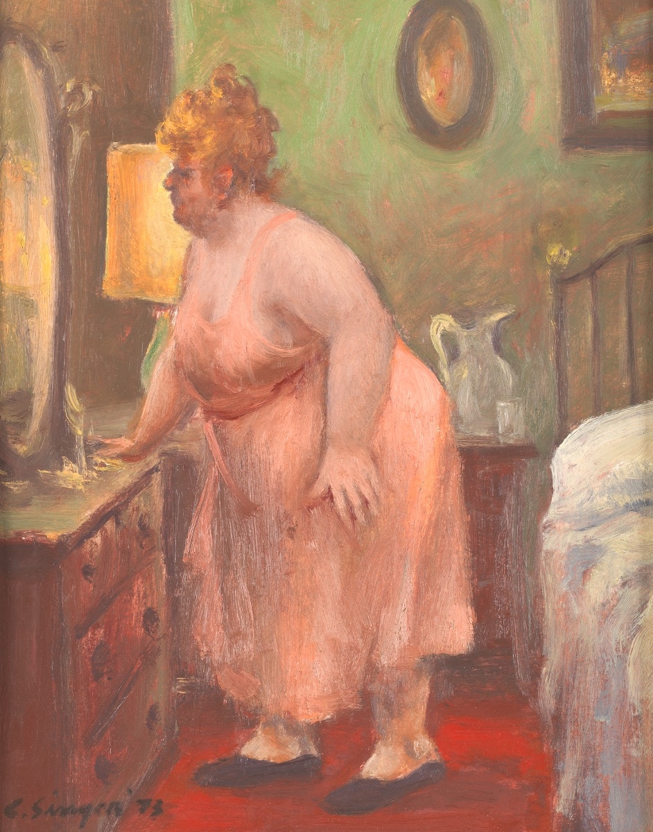 Clyde Singer | Mirror (1973) | MutualArt