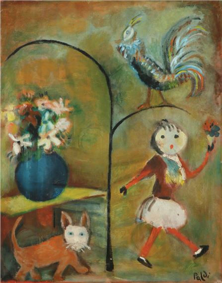 Israel Paldi | Oil on canvas | MutualArt