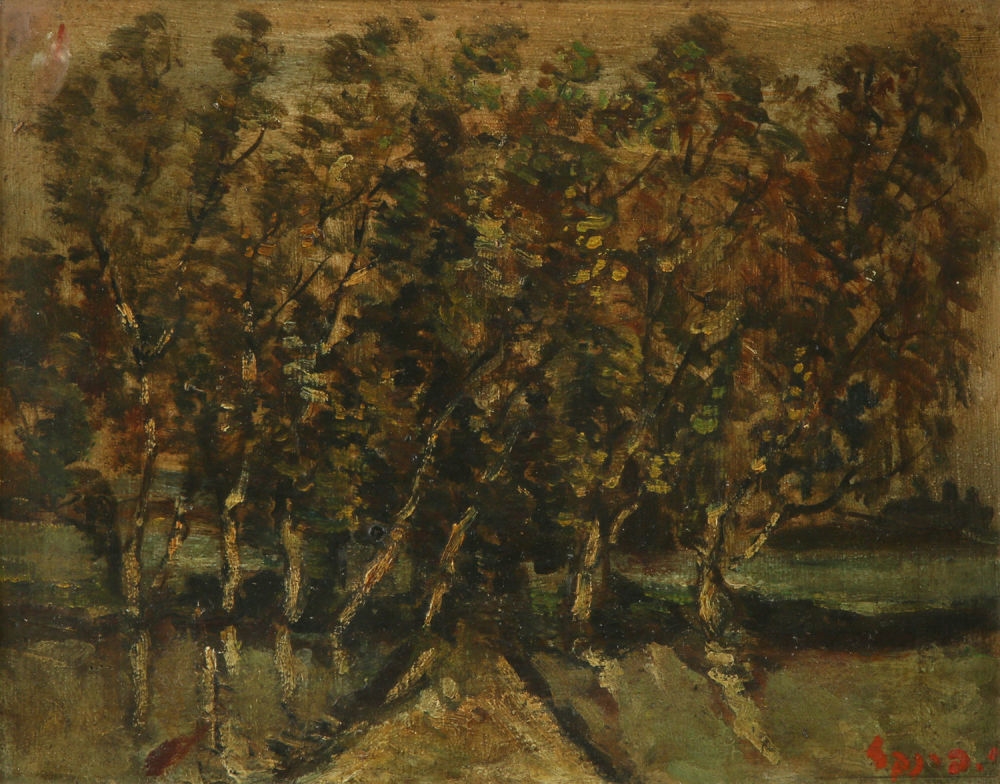 Artwork by Isaac Frenel, Forest, Made of Oil on canvas