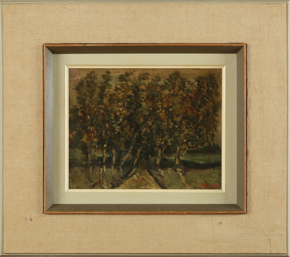 Artwork by Isaac Frenel, Forest, Made of Oil on canvas