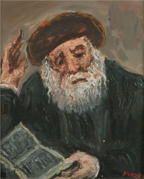 Bearded Figure by Isaac Frenel