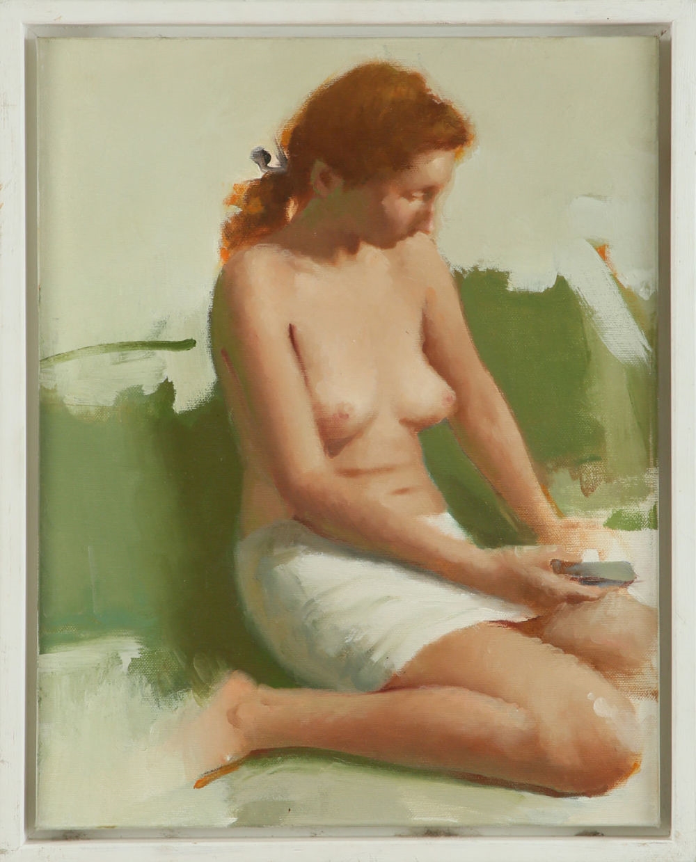 Artwork by Michael Rapoport, Nude, Made of Oil on canvas