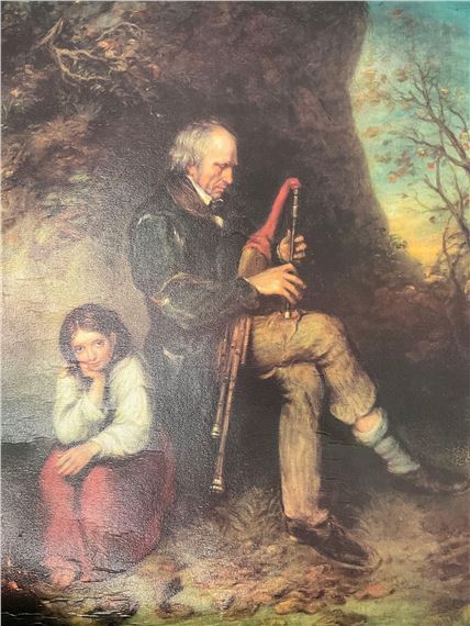Joseph Patrick Haverty | the blind piper | MutualArt