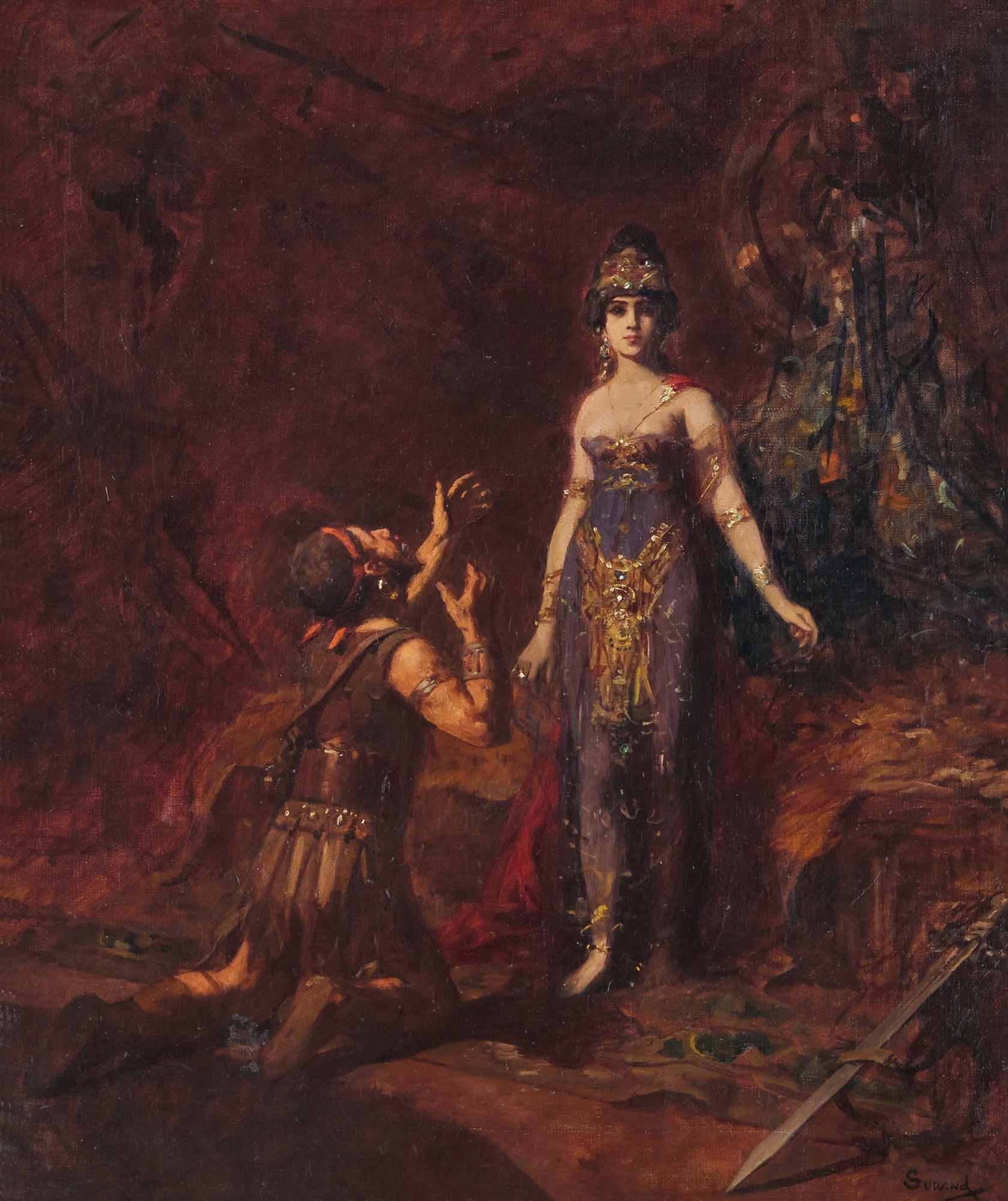 Gustave Surand | Sous le Tente - Matteo et Salammbô | MutualArt
