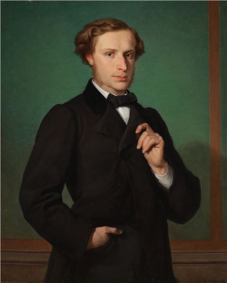 Portrait of Monsieur E.G by Gaston Casimir Saint-Pierre, 1861
