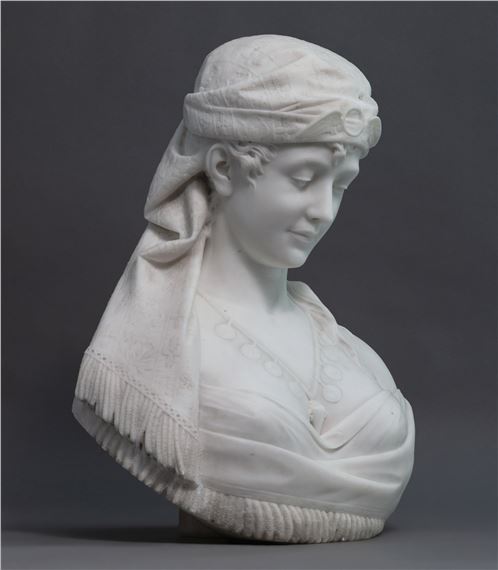 Bust of Cleopatra by Cesare Lapini, 1883