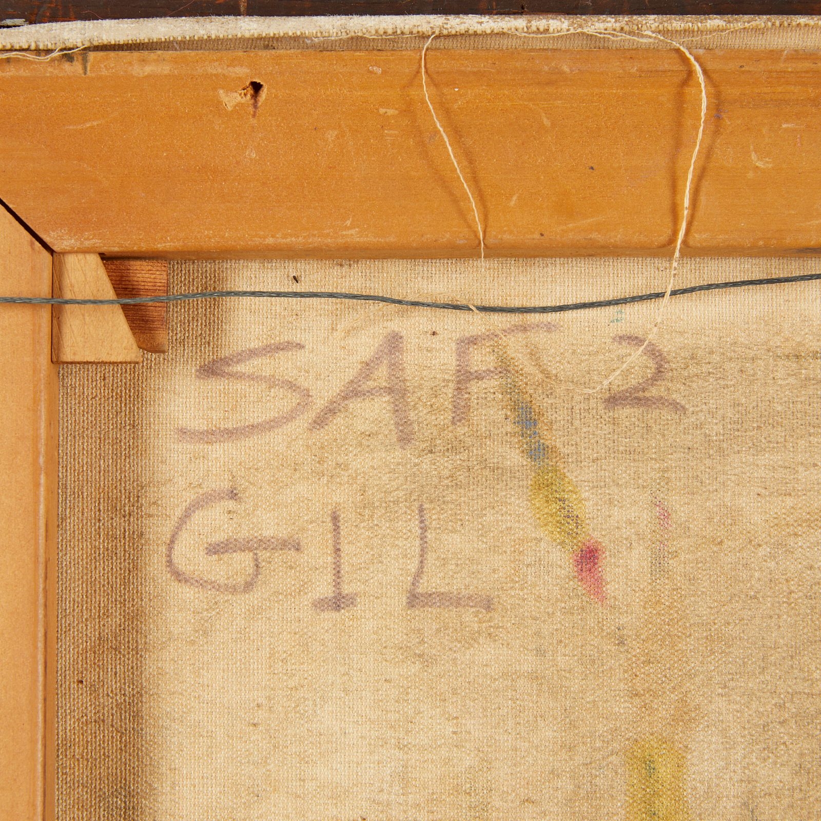 Artwork by Louis Safer, Louis Safer Greek Orthodox Archons Painting, Made of Oil on canvas painting