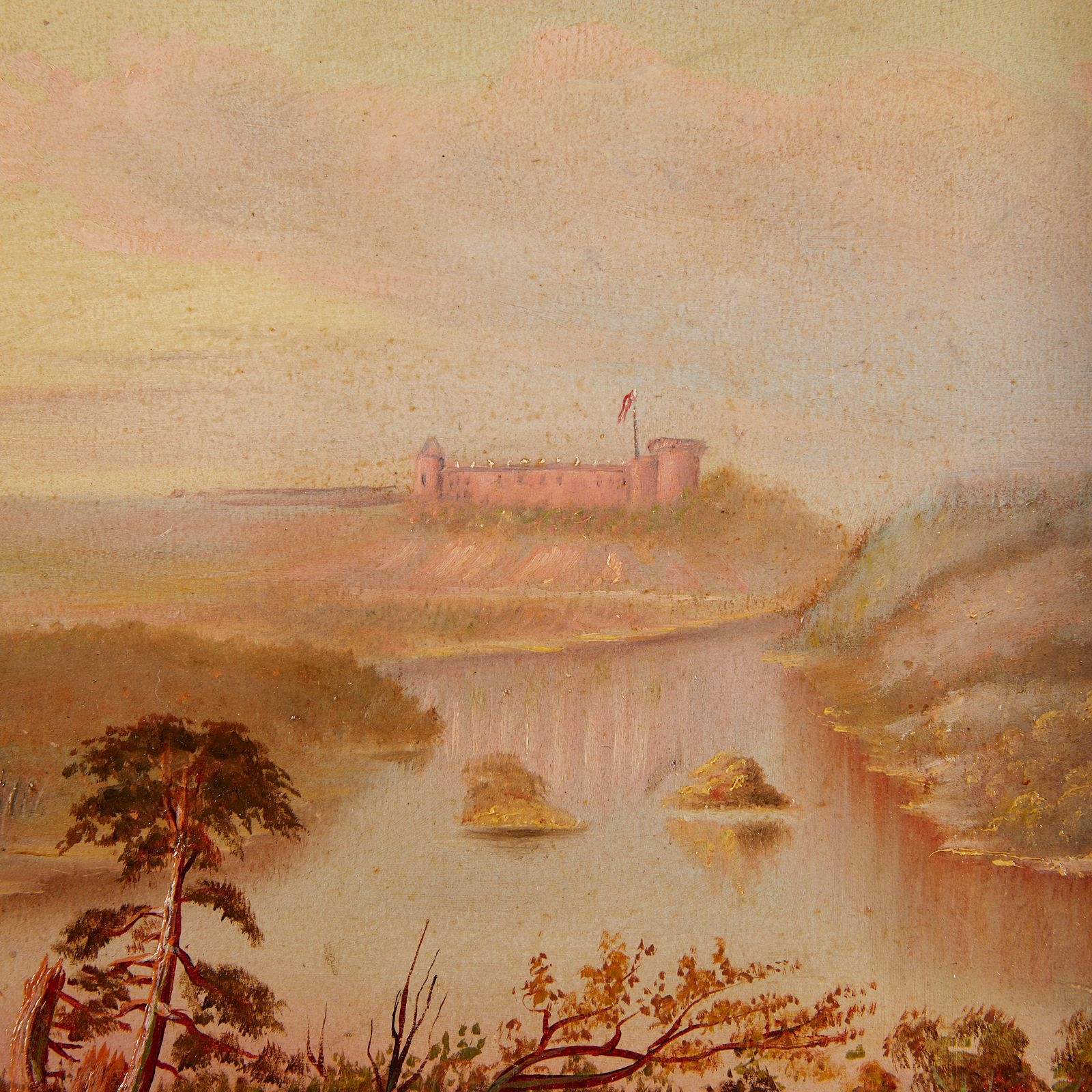 Alfred Sederberg | After Alfred Sederberg Fort Snelling Painting 1871 ...