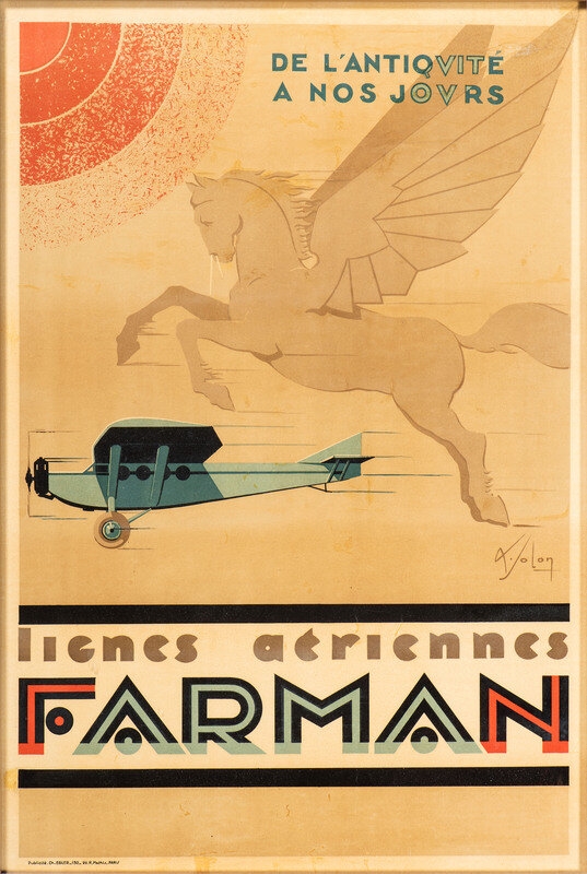 Albert Solon | TRANSPORTATION - AVIATION]. SOLON, Albert, artist ...